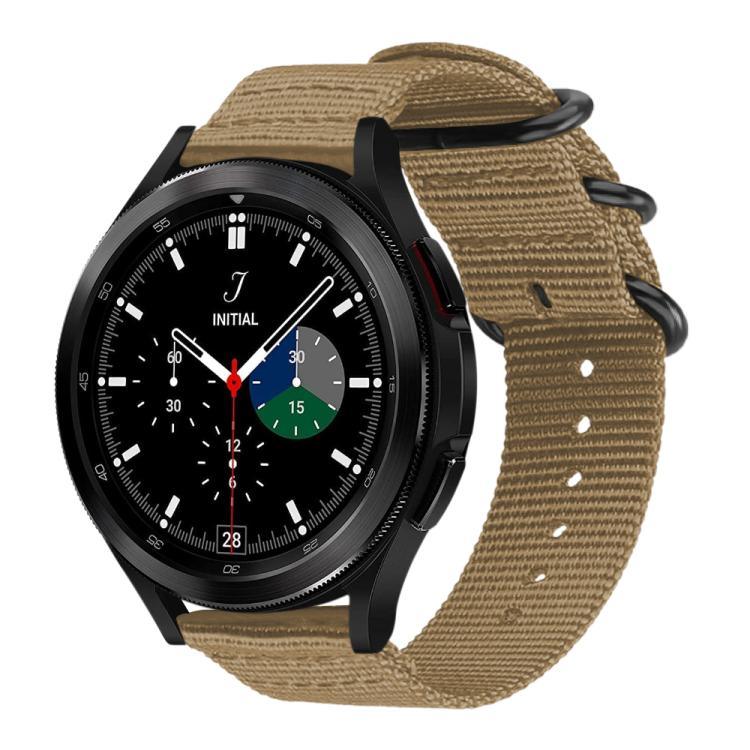 Bracelet de montre en toile de nylon à boucle annulaire xDfind, pour Samsung Galaxy Watch Ultra / Ultra 2025, pour Samsung Galaxy Watch8 / 8 Classic, pour Samsung Galaxy Watch 7 / 6 / 5 / FE, pour Samsung Galaxy Fit3 SM-R390