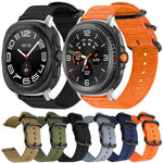 Bracelet de montre en toile de nylon à boucle annulaire xDfind, pour Samsung Galaxy Watch Ultra / Ultra 2025, pour Samsung Galaxy Watch8 / 8 Classic, pour Samsung Galaxy Watch 7 / 6 / 5 / FE, pour Samsung Galaxy Fit3 SM-R390