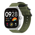 xDfind Ring Buckle Nylon Canvas Watch Band, For Xiaomi Band 10 Pro/9 Pro/Redmi Watch 6/5/4, For Redmi Watch 3 Active / Watch 3 Lite, For Redmi Watch 3
