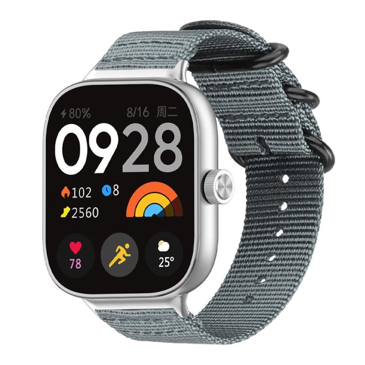 xDfind Ring Buckle Nylon Canvas Watch Band, For Xiaomi Band 10 Pro/9 Pro/Redmi Watch 6/5/4, For Redmi Watch 3 Active / Watch 3 Lite, For Redmi Watch 3