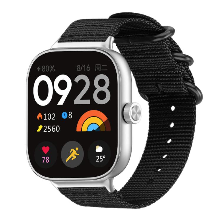 xDfind Ring Buckle Nylon Canvas Watch Band, For Xiaomi Band 10 Pro/9 Pro/Redmi Watch 6/5/4, For Redmi Watch 3 Active / Watch 3 Lite, For Redmi Watch 3