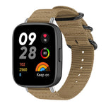 xDfind Ring Buckle Nylon Canvas Watch Band, For Xiaomi Band 10 Pro/9 Pro/Redmi Watch 6/5/4, For Redmi Watch 3 Active / Watch 3 Lite, For Redmi Watch 3