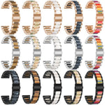Bracelet de montre xDfind à trois perles en résine et métal, pour Samsung Galaxy Fit3 SM-R390