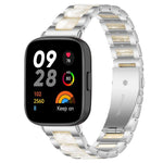 xDfind Three Beads Metal Resin Watch Band, For Redmi Watch6/5/4/Xiaomi Band 9 Pro/8 Pro, For Xiaomi Smart Band 10 / 9 / 8, For Redmi Watch 3
