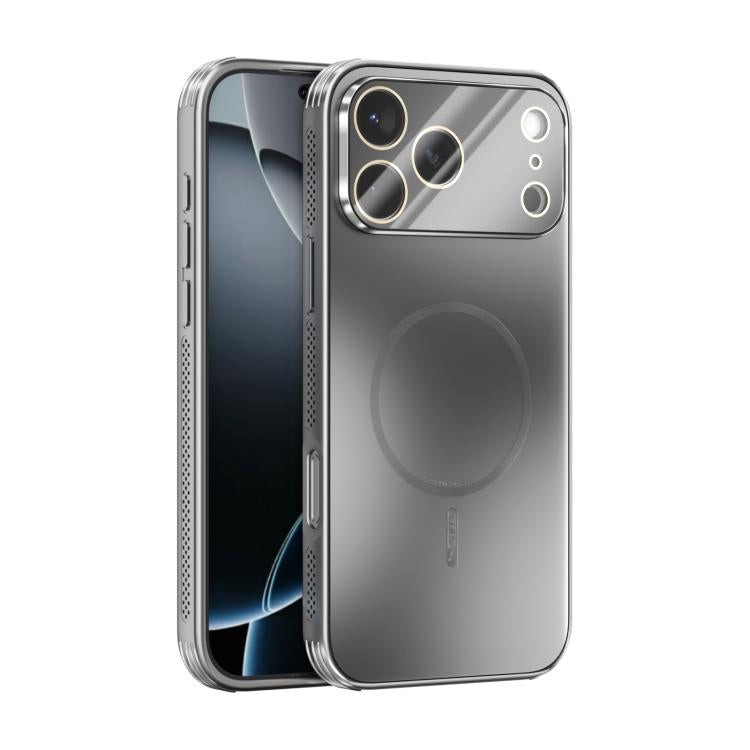 Coque de téléphone MagSafe ABEEL givrée avec dissipation thermique et film pour objectif, Pour iPhone 17e / 16e, Pour iPhone 17 Pro Max, Pour iPhone 17 Pro, Pour iPhone 17, Pour iPhone Air, Pour iPhone 16 Pro Max, Pour iPhone 16 Pro, Pour iPhone 16 Plus
