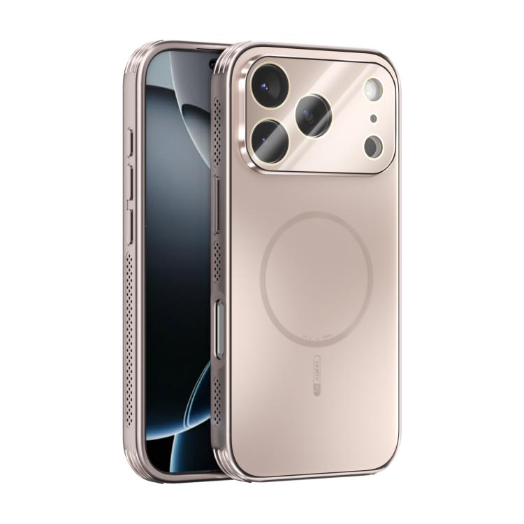 Coque de téléphone MagSafe ABEEL givrée avec dissipation thermique et film pour objectif, Pour iPhone 17e / 16e, Pour iPhone 17 Pro Max, Pour iPhone 17 Pro, Pour iPhone 17, Pour iPhone Air, Pour iPhone 16 Pro Max, Pour iPhone 16 Pro, Pour iPhone 16 Plus