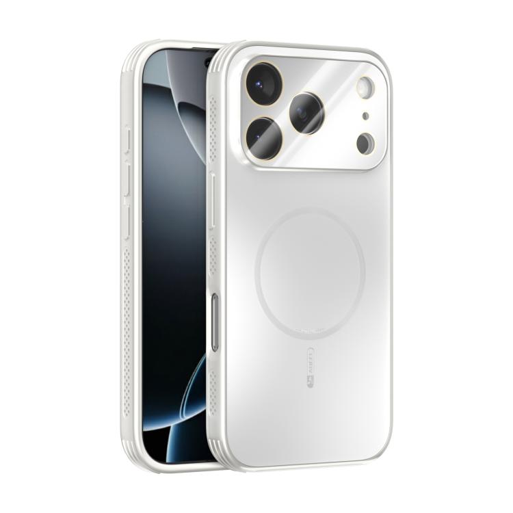 Coque de téléphone MagSafe ABEEL givrée avec dissipation thermique et film pour objectif, Pour iPhone 17e / 16e, Pour iPhone 17 Pro Max, Pour iPhone 17 Pro, Pour iPhone 17, Pour iPhone Air, Pour iPhone 16 Pro Max, Pour iPhone 16 Pro, Pour iPhone 16 Plus