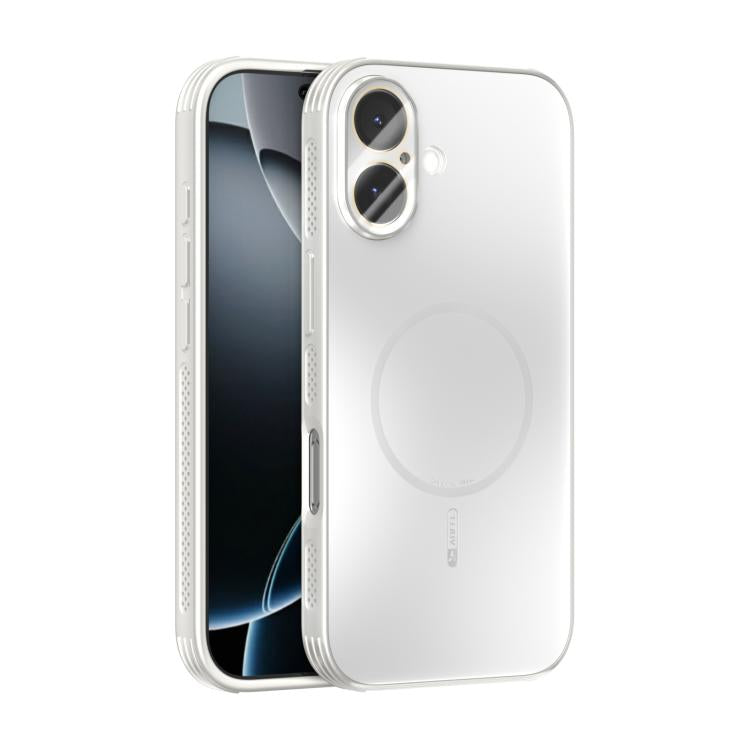 Coque de téléphone MagSafe ABEEL givrée avec dissipation thermique et film pour objectif, Pour iPhone 17e / 16e, Pour iPhone 17 Pro Max, Pour iPhone 17 Pro, Pour iPhone 17, Pour iPhone Air, Pour iPhone 16 Pro Max, Pour iPhone 16 Pro, Pour iPhone 16 Plus