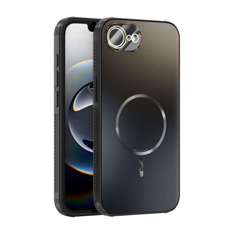 Coque de téléphone MagSafe ABEEL givrée avec dissipation thermique et film pour objectif, Pour iPhone 17e / 16e, Pour iPhone 17 Pro Max, Pour iPhone 17 Pro, Pour iPhone 17, Pour iPhone Air, Pour iPhone 16 Pro Max, Pour iPhone 16 Pro, Pour iPhone 16 Plus