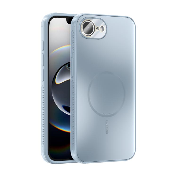 Coque de téléphone MagSafe ABEEL givrée avec dissipation thermique et film pour objectif, Pour iPhone 17e / 16e, Pour iPhone 17 Pro Max, Pour iPhone 17 Pro, Pour iPhone 17, Pour iPhone Air, Pour iPhone 16 Pro Max, Pour iPhone 16 Pro, Pour iPhone 16 Plus