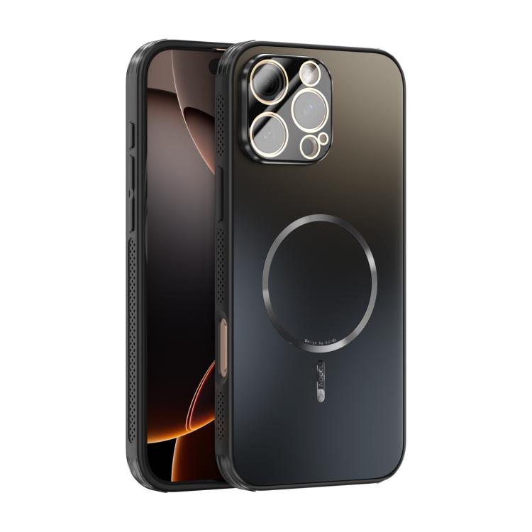 Coque de téléphone MagSafe ABEEL givrée avec dissipation thermique et film pour objectif, Pour iPhone 17e / 16e, Pour iPhone 17 Pro Max, Pour iPhone 17 Pro, Pour iPhone 17, Pour iPhone Air, Pour iPhone 16 Pro Max, Pour iPhone 16 Pro, Pour iPhone 16 Plus
