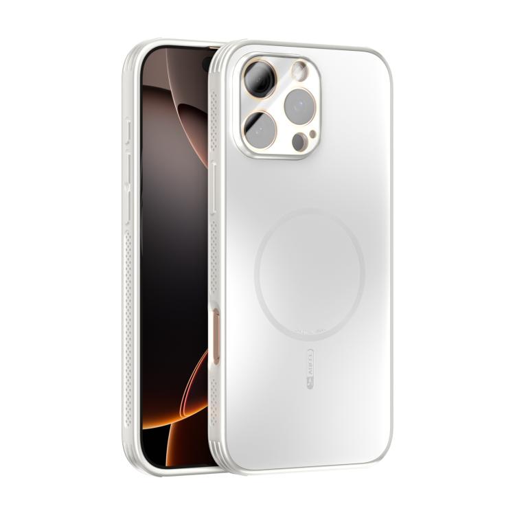 Coque de téléphone MagSafe ABEEL givrée avec dissipation thermique et film pour objectif, Pour iPhone 17e / 16e, Pour iPhone 17 Pro Max, Pour iPhone 17 Pro, Pour iPhone 17, Pour iPhone Air, Pour iPhone 16 Pro Max, Pour iPhone 16 Pro, Pour iPhone 16 Plus