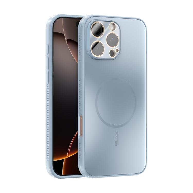 Coque de téléphone MagSafe ABEEL givrée avec dissipation thermique et film pour objectif, Pour iPhone 17e / 16e, Pour iPhone 17 Pro Max, Pour iPhone 17 Pro, Pour iPhone 17, Pour iPhone Air, Pour iPhone 16 Pro Max, Pour iPhone 16 Pro, Pour iPhone 16 Plus