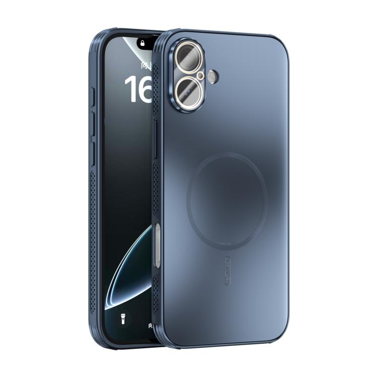 Coque de téléphone MagSafe ABEEL givrée avec dissipation thermique et film pour objectif, Pour iPhone 17e / 16e, Pour iPhone 17 Pro Max, Pour iPhone 17 Pro, Pour iPhone 17, Pour iPhone Air, Pour iPhone 16 Pro Max, Pour iPhone 16 Pro, Pour iPhone 16 Plus