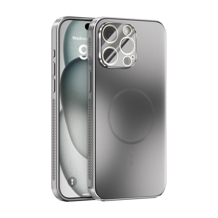 Coque de téléphone givrée MagSafe ABEEL à dissipation thermique avec film de protection d'objectif, pour iPhone 14 Pro Max, pour iPhone 13 Pro Max, pour iPhone 13 Pro, pour iPhone 13
