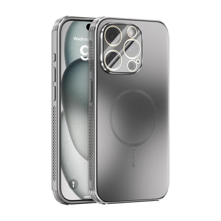 Coque de téléphone givrée MagSafe ABEEL à dissipation thermique avec film de protection d'objectif, pour iPhone 14 Pro Max, pour iPhone 13 Pro Max, pour iPhone 13 Pro, pour iPhone 13