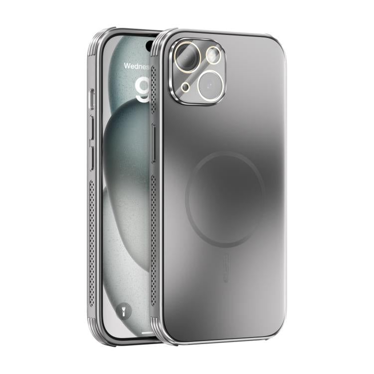 Coque de téléphone givrée MagSafe ABEEL à dissipation thermique avec film de protection d'objectif, pour iPhone 14 Pro Max, pour iPhone 13 Pro Max, pour iPhone 13 Pro, pour iPhone 13