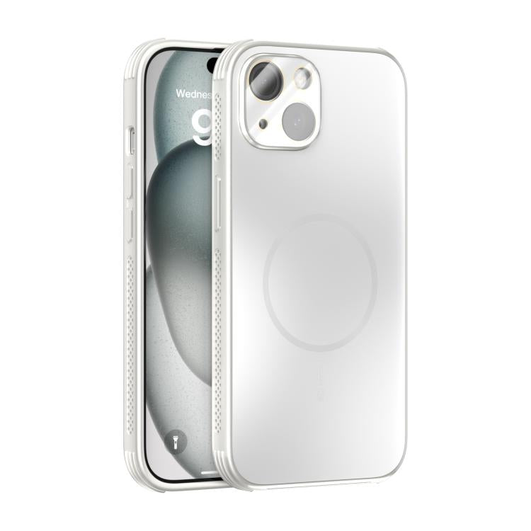 Coque de téléphone givrée MagSafe ABEEL à dissipation thermique avec film de protection d'objectif, pour iPhone 14 Pro Max, pour iPhone 13 Pro Max, pour iPhone 13 Pro, pour iPhone 13