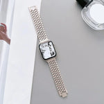 Bracelet de montre en métal à texture écailles de poisson xDfind, compatible avec Apple Watch 42/44/45/46/49 mm et Apple Watch 38/40/41/S11 42 mm.