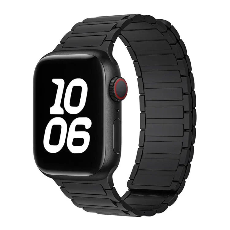 Bracelet de montre magnétique en silicone en forme de I xDfind, compatible avec Apple Watch 42/44/45/46/49 mm et Apple Watch 38/40/41/S10 42 mm.