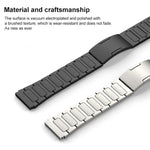 xDfind I-Shaped Buckle Stainless Steel Watch Band, 22mm