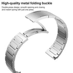 Bracelet de montre xDfind en acier inoxydable avec boucle en forme de I, pour Apple Watch 42/44/45/46/49 mm