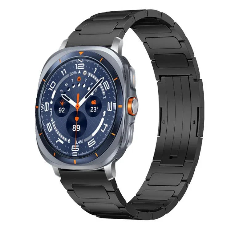 Bracelet de montre en acier inoxydable à boucle en I xDfind, pour Samsung Galaxy Watch Ultra/Ultra 2025, pour Samsung Galaxy Watch8 / 8 Classic