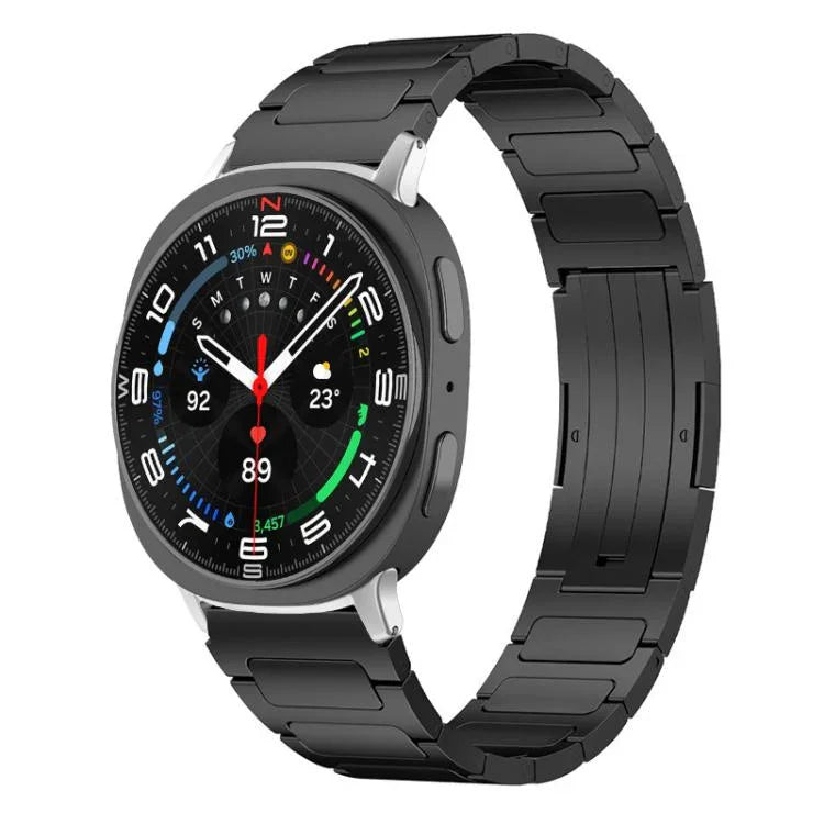 xDfind I-Shaped Buckle Stainless Steel Watch Band, For Samsung Galaxy Watch Ultra/Ultra 2025, For Samsung Galaxy Watch8 / 8 Classic