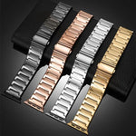 Bracelet de montre xDfind en acier inoxydable à maillons étagés, compatible avec Apple Watch 42/44/45/46/49 mm et Apple Watch 38/40/41/S10 42 mm.