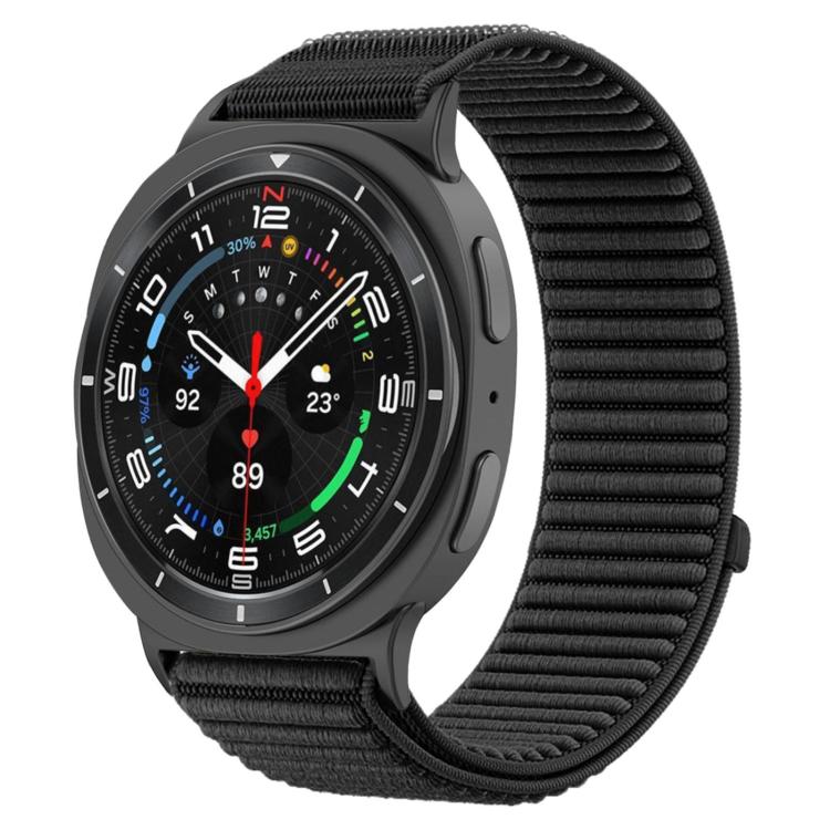 Bracelet de montre xDfind en nylon tissé avec fermeture auto-agrippante, pour Samsung Galaxy Watch8 / 8 Classic