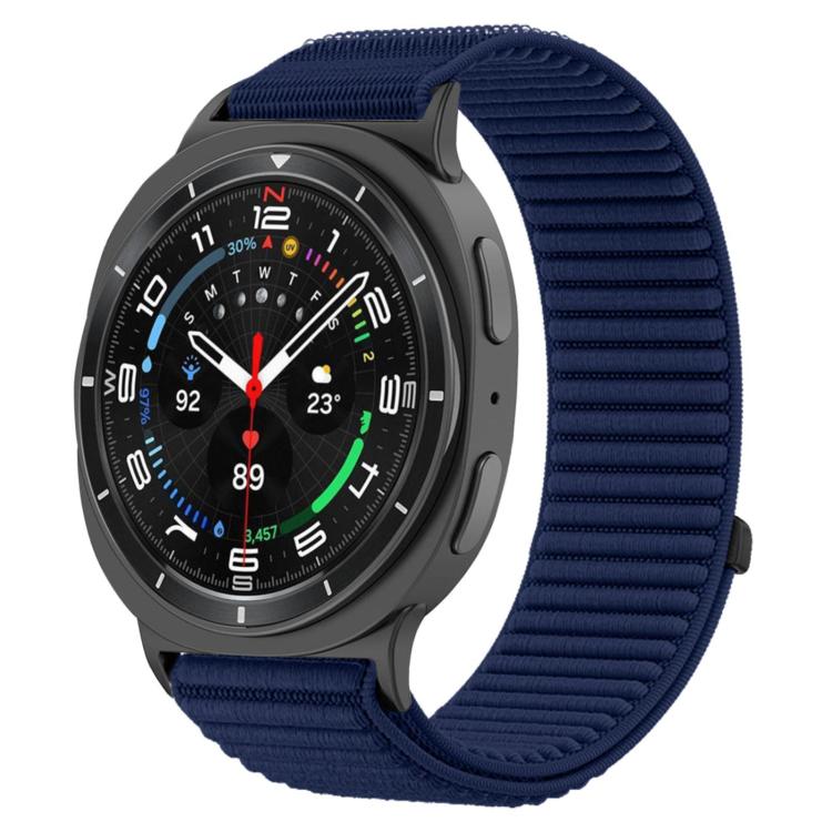 Bracelet de montre xDfind en nylon tissé avec fermeture auto-agrippante, pour Samsung Galaxy Watch8 / 8 Classic