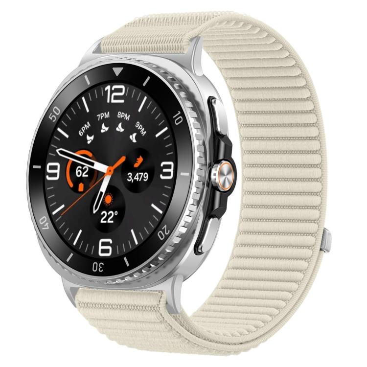 Bracelet de montre xDfind en nylon tissé avec fermeture auto-agrippante, pour Samsung Galaxy Watch8 / 8 Classic