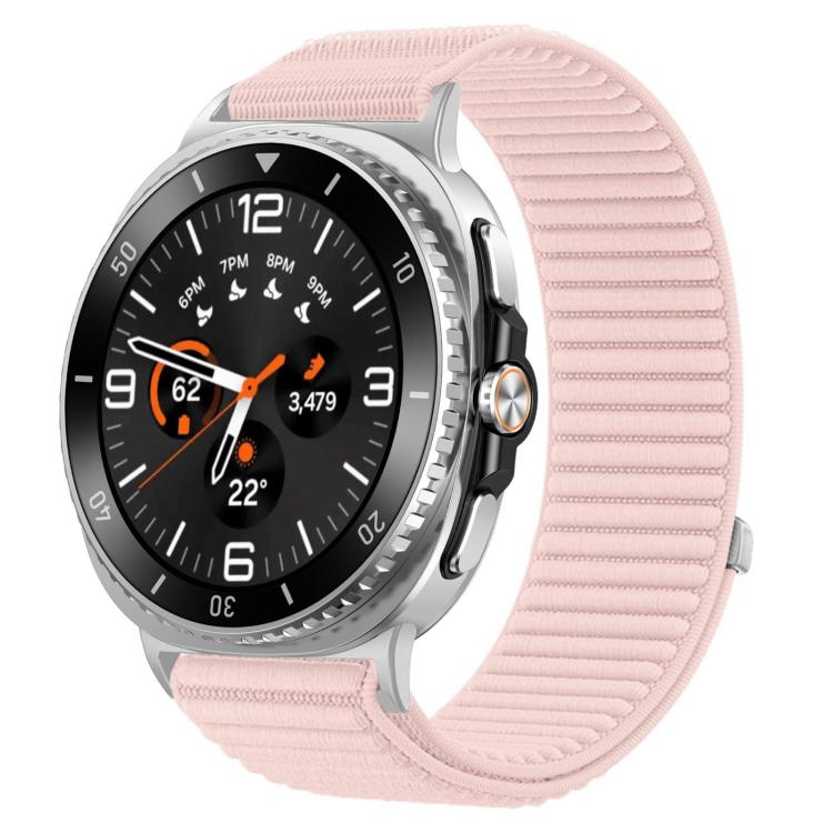 Bracelet de montre xDfind en nylon tissé avec fermeture auto-agrippante, pour Samsung Galaxy Watch8 / 8 Classic