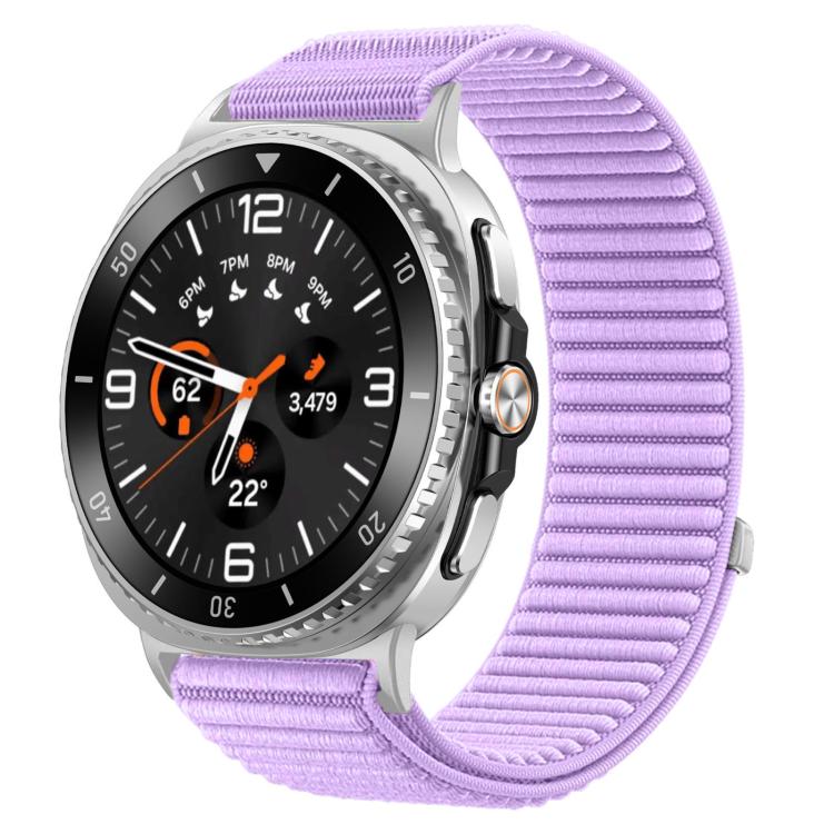 Bracelet de montre xDfind en nylon tissé avec fermeture auto-agrippante, pour Samsung Galaxy Watch8 / 8 Classic
