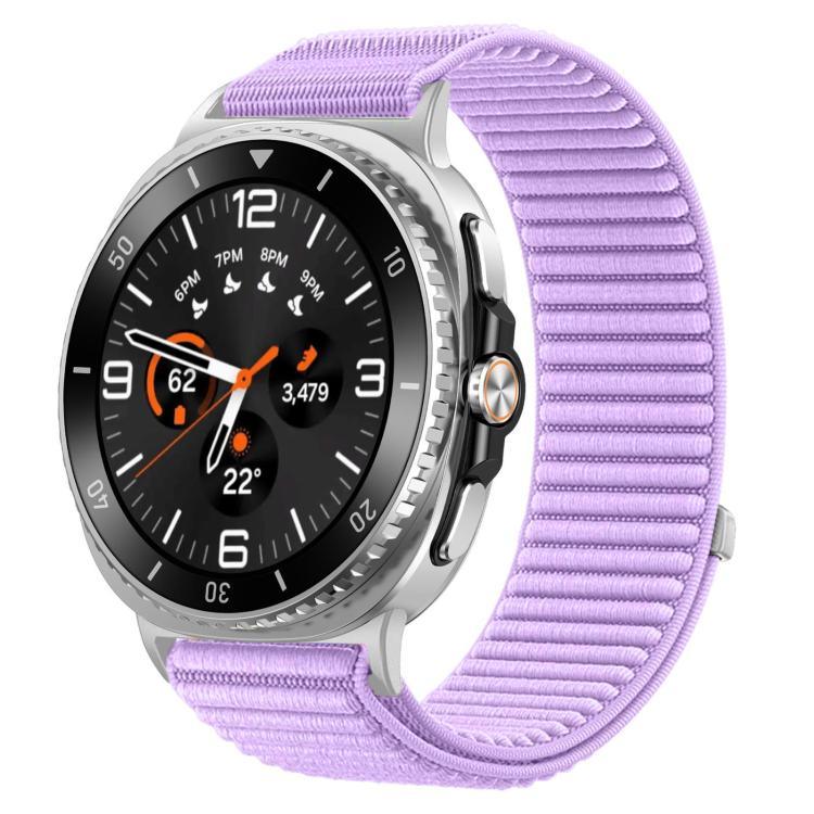Bracelet de montre xDfind en nylon tissé avec fermeture auto-agrippante, pour Samsung Galaxy Watch8 / 8 Classic