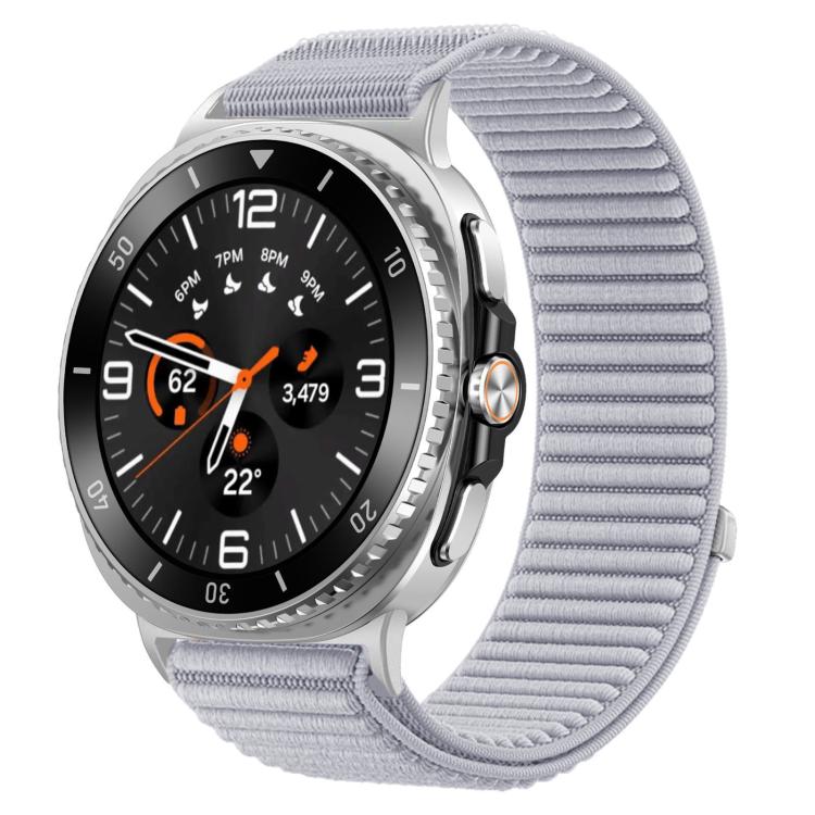 Bracelet de montre xDfind en nylon tissé avec fermeture auto-agrippante, pour Samsung Galaxy Watch8 / 8 Classic