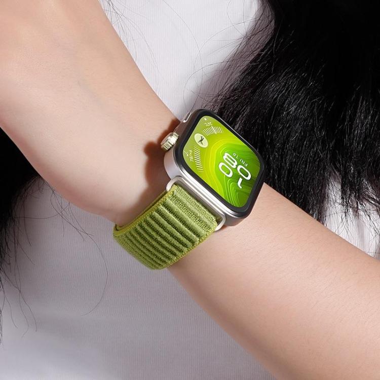 Bracelet de montre xDfind en nylon tissé avec fermeture auto-agrippante, pour Samsung Galaxy Watch8 / 8 Classic