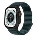 Bracelet de montre xDfind en nylon tissé avec fermeture auto-agrippante, compatible avec Apple Watch 42/44/45/46/49 mm et Apple Watch 38/40/41/S10 42 mm.