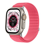 Bracelet de montre xDfind en nylon tissé avec fermeture auto-agrippante, compatible avec Apple Watch 42/44/45/46/49 mm et Apple Watch 38/40/41/S10 42 mm.