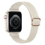 Bracelet de montre élastique en nylon xDfind avec boucle échelle, pour Apple Watch 42/44/45/46/49 mm et Apple Watch 38/40/41/S10 42 mm.