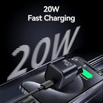 Chargeur rapide mini USAMS CC260 20W GaN USB-C / Type-C, CC260