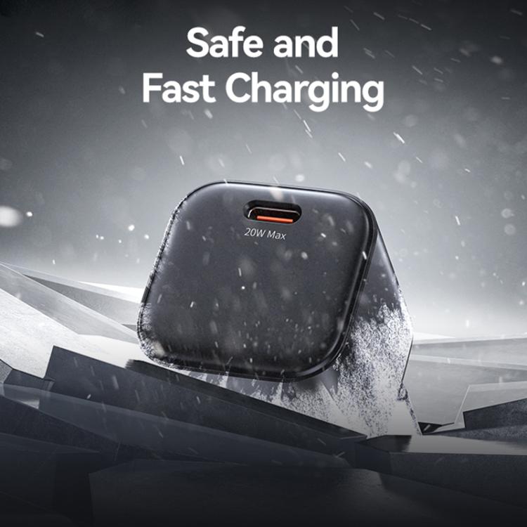 Chargeur rapide mini USAMS CC260 20W GaN USB-C / Type-C, CC260