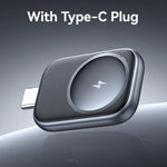Chargeur sans fil portable pour montre Apple Watch Series USAMS CD247 avec prise USB-C / Type-C, CD247