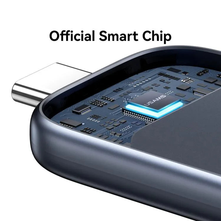 Chargeur sans fil portable pour montre Apple Watch Series USAMS CD247 avec prise USB-C / Type-C, CD247