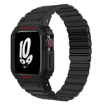 Bracelet de montre magnétique en silicone xDfind avec protection intégrée, compatible avec les Apple Watch 42/44/45 mm, Apple Watch Series 10/11 46 mm, Apple Watch Series 10/11 42 mm, Apple Watch Ultra 3/2/1 49 mm et Apple Watch 38/41 mm.