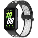 Bracelet de montre xDfind bicolore en silicone respirant, pour Samsung Galaxy Fit 3