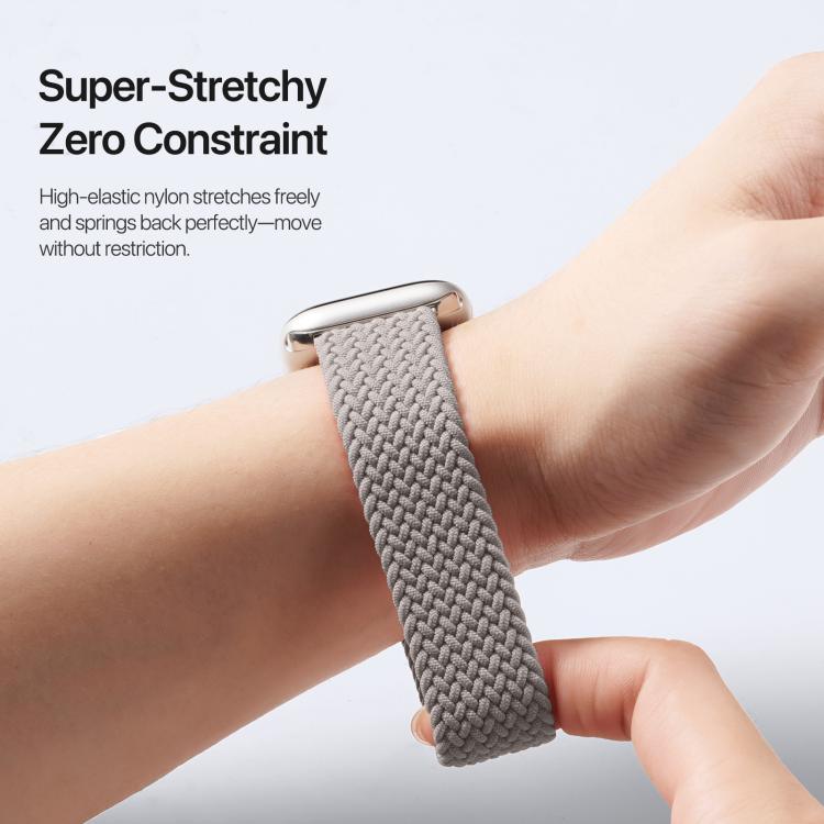 Bracelet DUX DUCIS Mixture Ultra Series en nylon tressé avec boucle magnétique, pour Apple Watch 38/40/41/S10 42 mm
