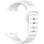 Bracelet de montre en silicone à boucle à clous argentés avec points ronds xDfind, pour Samsung Galaxy Watch Ultra/Ultra 2025, pour Samsung Galaxy Watch8/8 Classic
