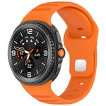 Bracelet de montre en silicone à boucle à clous argentés avec points ronds xDfind, pour Samsung Galaxy Watch Ultra/Ultra 2025, pour Samsung Galaxy Watch8/8 Classic
