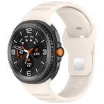 Bracelet de montre en silicone à boucle à clous argentés avec points ronds xDfind, pour Samsung Galaxy Watch Ultra/Ultra 2025, pour Samsung Galaxy Watch8/8 Classic